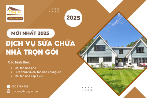 Báo Giá Dịch Vụ Sửa Chữa Nhà Trọn Gói Mới Nhất 2025 tại Thành Phố Hồ Chí Minh