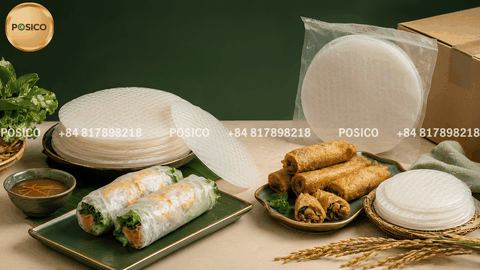 Vietnam Rice Paper Supplier: A Buyer’s Guide to Fresh and Fried Spring Roll Wrappers