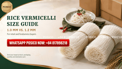 Rice Vermicelli Sizes Explained: 1.0 mm vs. 1.2 mm for Retail and Foodservice