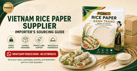 Vietnam Rice Paper Supplier: Importers’ Sourcing Guide