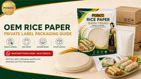 OEM Rice Paper and Private Label Packaging Guide