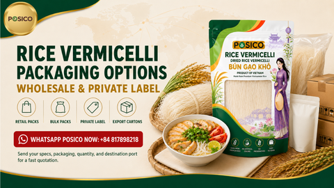 Rice Vermicelli Packaging Options for Wholesale and Private Label
