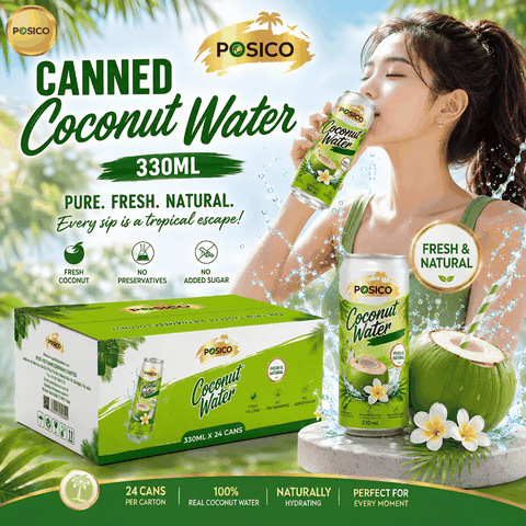 OEM Coconut Water 330ml: From Your Brand Idea to a Ready-to-Sell Can