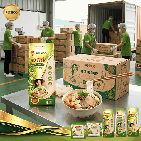 OEM Packaging for Rice Noodle (Hủ Tiếu): How POSICO Helps You Get It Right