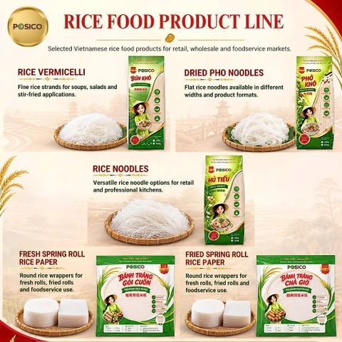 Behind POSICO's Rice Food Export Line: Cross-Border Trade Experience Since 2018