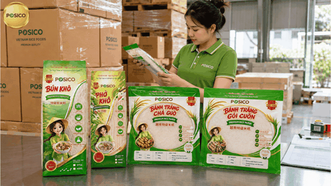 POSICO’s Full Rice Food Export Line: 4 Products - 1 Export Partner