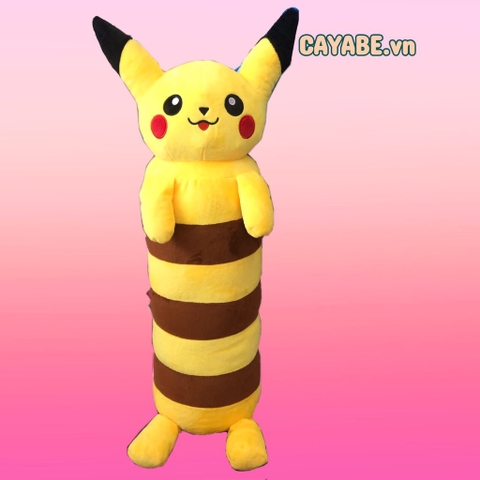 GỐI ÔM CHO BÉ PIKACHU VÀNG 80CM