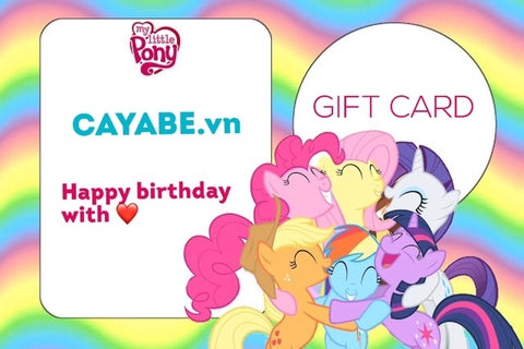 Gift Card - Thẻ quà tặng: Happy Birthday
