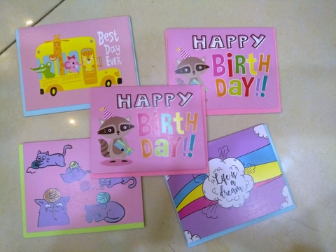 Thiệp chúc mừng Miniso
