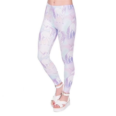 Quần legging bé gái ngựa Unicorn/ Pony một sừng