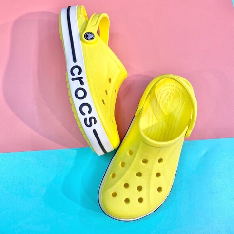 Dép cá sấu Crocs Baya màu vàng