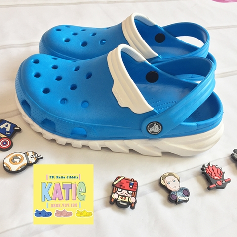 Dép cá sấu Crocs Duet Max màu Xanh Dương