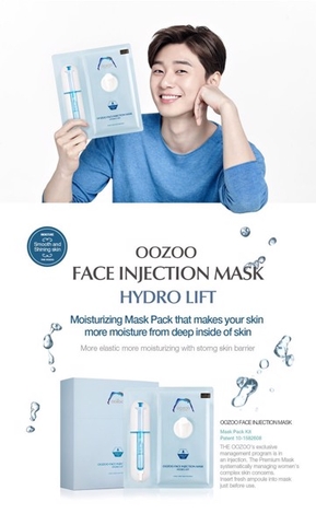 Mặt nạ Oozoo cấp ẩm face injection mask hydrolift