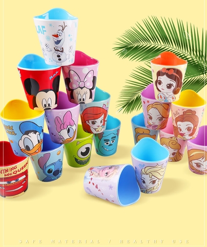 Ly cốc uống nước cho bé 2 màu hoạt hình Disney (không nắp)