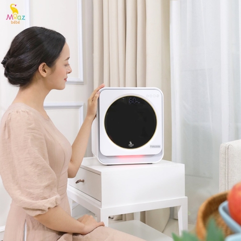 MÁY TIỆT TRÙNG, SẤY KHÔ TIA UV-C VÀ BẢO QUẢN BÌNH SỮA MOAZ BÉBÉ CHO BÉ MB-025