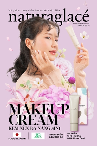 DA MỊN MÀNG, NỀN ĐẸP TRONG VEO VỚI KEM NỀN ĐA NĂNG MAKEUP CREAM