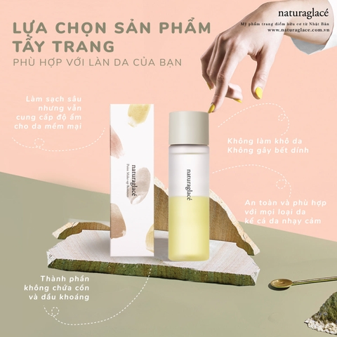 LỰA CHỌN SẢN PHẨM TẨY TRANG PHÙ HỢP VỚI LÀN DA CỦA BẠN