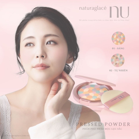 NEW ARRIVAL - NATURAGLACÉ NU - PHẤN PHỦ THẢO MỘC LỤC SẮC