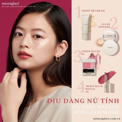 DỊU DÀNG NỮ TÍNH VỚI TONE MAKEUP HỒNG RASPBERRY