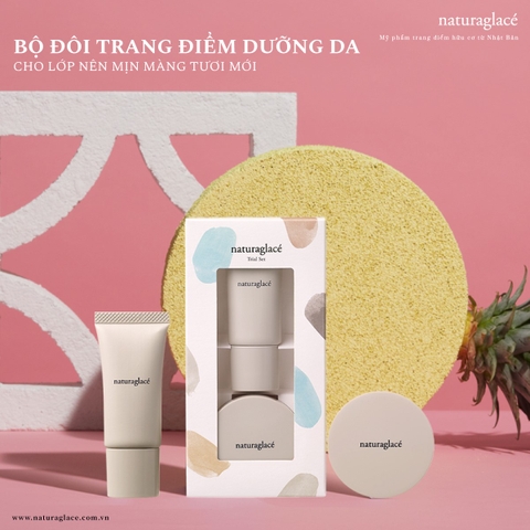 BỘ ĐÔI TRANG ĐIỂM DƯỠNG DA CHO LỚP NÊN MỊN MÀNG TƯƠI MỚI