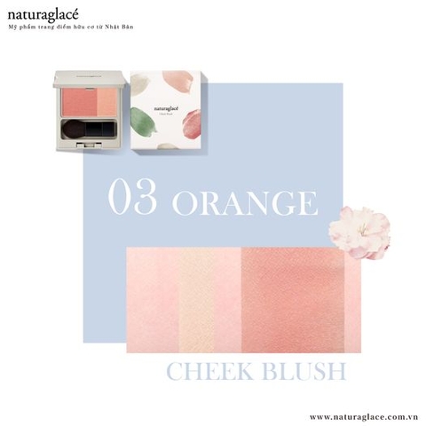 PHẤN MÁ HỒNG HỮU CƠ CHEEK BLUSH 03 - ORANGE