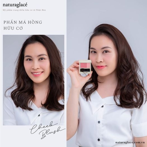 PHẤN MÁ HỒNG HỮU CƠ NATURAGLACÉ CHEEK BLUSH