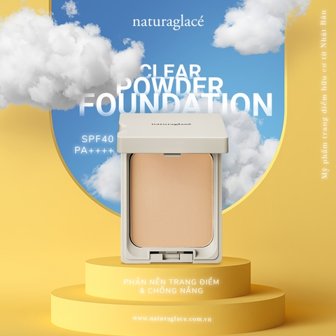 PHẤN NỀN TRANG ĐIỂM & CHỐNG NẮNG CLEAR POWDER FOUNDATION