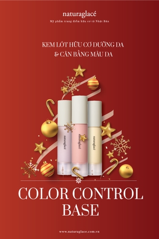 KEM LÓT HỮU CƠ DƯỠNG & CÂN BẰNG MÀU DA COLOR CONTROL BASE