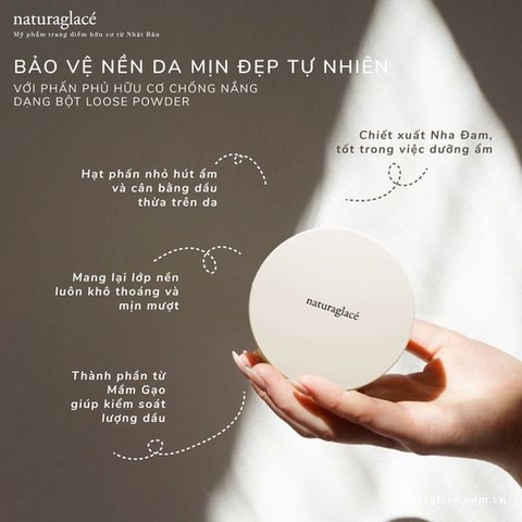 BẢO VỆ NỀN DA MỊN ĐẸP TỰ NHIÊN VỚI PHẤN PHỦ CHỐNG NẮNG DẠNG BỘT LOOSE POWDER