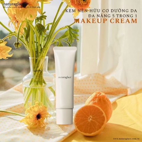 KEM NỀN HỮU CƠ DƯỠNG DA ĐA NĂNG 5 TRONG 1 MAKEUP CREAM