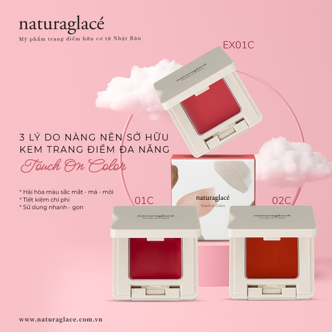 TRANG ĐIỂM ĐA NĂNG VỚI SẢN PHẨM NHỎ GỌN TOUCH ON COLOR