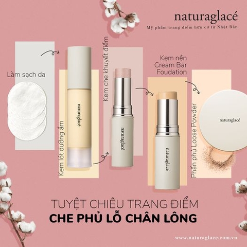 TUYỆT CHIÊU TRANG ĐIỂM CHE PHỦ LỖ CHÂN LÔNG