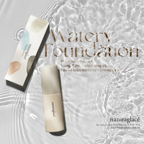 PHẤN NƯỚC WATERY FOUNDATION - TRANG ĐIỂM & BẢO VỆ CHO DA NHẠY CẢM