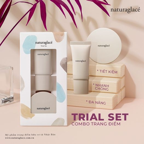 TRANG ĐIỂM DƯỠNG DA VỚI BỘ ĐÔI TỐI GIẢN ĐA NĂNG TRIAL SET