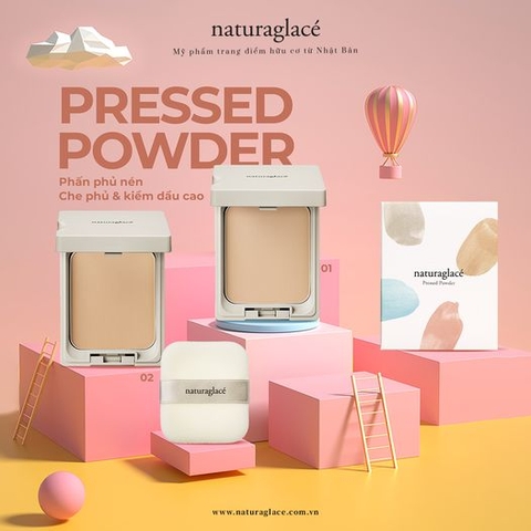 PHẤN PHỦ NÉN PRESSED POWDER - CHE PHỦ & KIỀM DẦU CAO