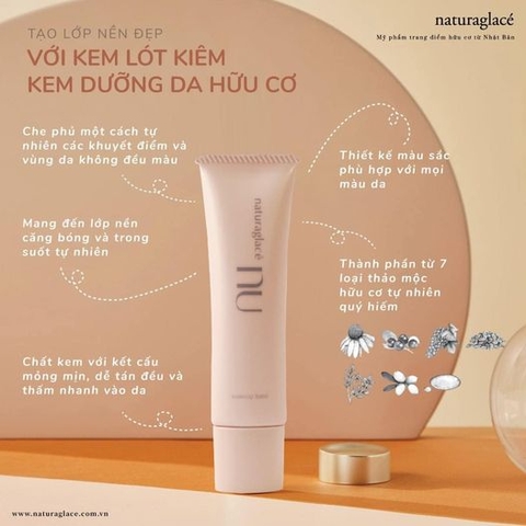 KEM LÓT TRANG ĐIỂM KIÊM KEM DƯỠNG DA NU MAKEUP BASE