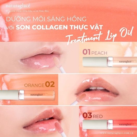 DƯỠNG MÔI SÁNG HỒNG VỚI SON COLLAGEN THỰC VẬT