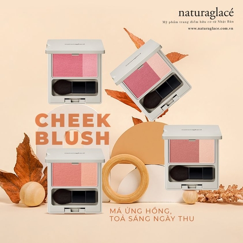 MÁ ỬNG HỒNG, TỎA SÁNG NGÀY THU VỚI PHẤN MÁ HỮU CƠ CHEEK BLUSH