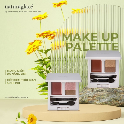 MAKEUP PALETTE - 5 BƯỚC TRANG ĐIỂM GÓI GỌN TRONG MỘT BẢNG MÀU ĐA NĂNG