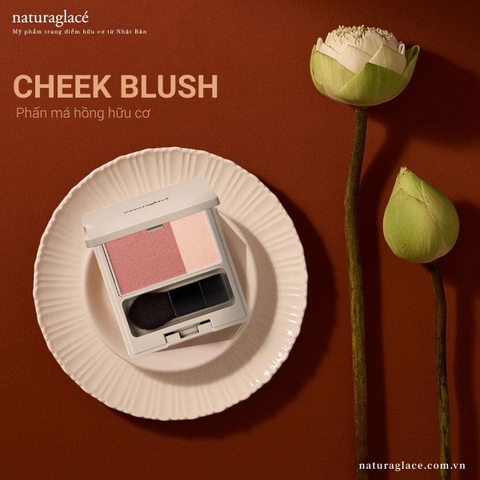 ỬNG HỒNG ĐÔI MÁ XINH VỚI PHẤN MÁ HỒNG HỮU CƠ CHEEK BLUSH