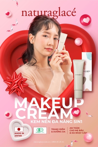 KEM NỀN MAKEUP CREAM - TRANG ĐIỂM & DƯỠNG DA 5IN1