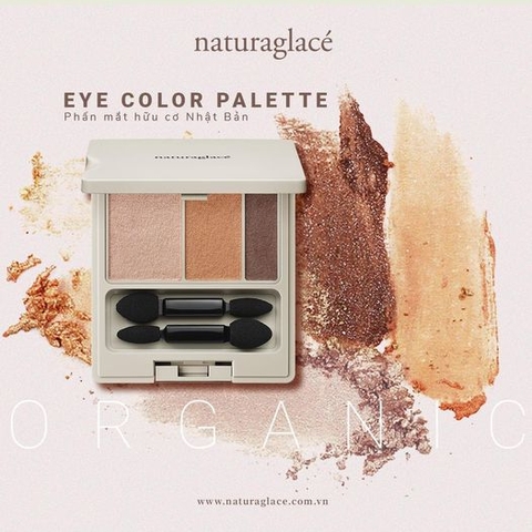 PHẤN MẮT EYE PALETTE 3 IN 1 - MẮT ĐẸP LUNG LINH VỚI SỨC MẠNH TỪ HỮU CƠ