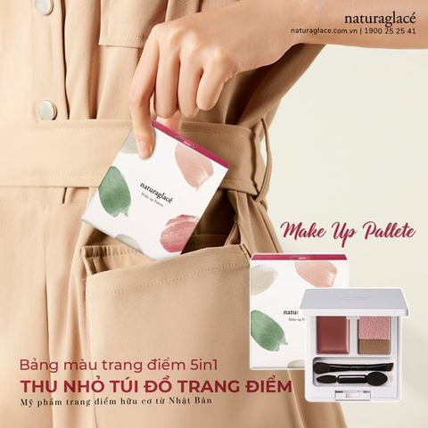 MAKEUP PALETTE - 5 BƯỚC TRANG ĐIỂM GÓI GỌN TRONG MỘT BẢNG MÀU ĐA NĂNG