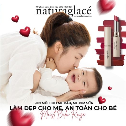 SON MÔI HỮU CƠ - LỰA CHỌN TỐT NHẤT CHO MẸ BẦU, MẸ BỈM SỮA
