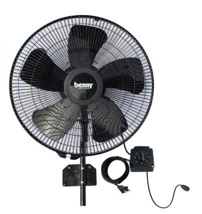 Quạt Treo Tường Công Nghiệp Benny BFW-225, Black, Diamon Motor, 190W, 171m3/phút, 22 inch