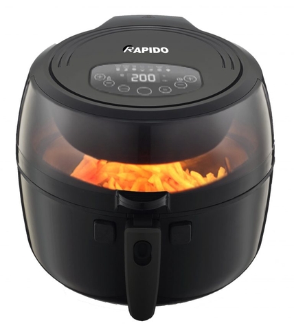 Nồi chiên không dầu Rapido RAF6.5D (Điều khiển điện tử) - Hàng chính hãng