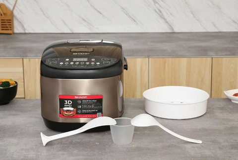 Nồi cơm điện tử Sharp 1.8 lít KS-TH18E2O-RS