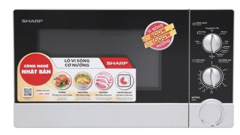 Lò vi sóng có nướng Sharp R-G302VN-S 23 lít