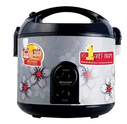 Nồi cơm điện Sharp nắp gài KS-NR191STV (SS) 1.8 lít