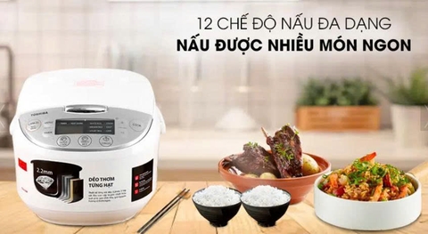 Nồi cơm điện tử 1,8L Toshiba RC-18DH1NV \18DH2PV(W)
